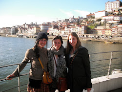Me, Emily & Anna on the river in Porto