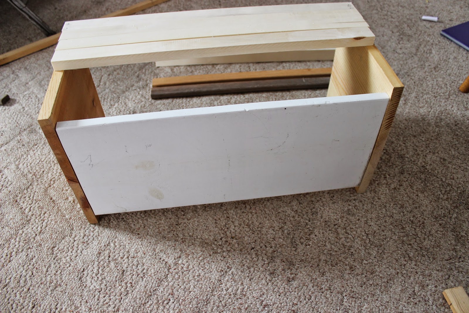 Happy At Home How to Make Your Own Rustic Crate