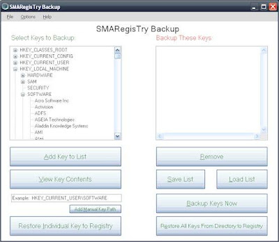 PROGRAMMA PER FARE IL BACKUP DEL REGISTRO DI SISTEMA SU WINDOWS 7 GRATIS