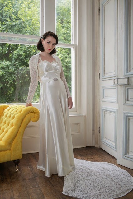Heavenly Vintage Brides Uk Wedding Blog 1940s Wedding Dresses