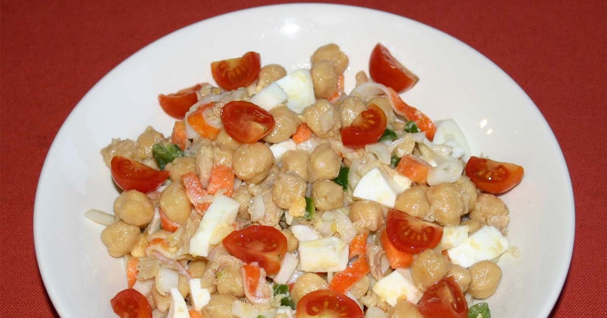 Delicies Culinaries Cris Ensalada de garbanzos fría