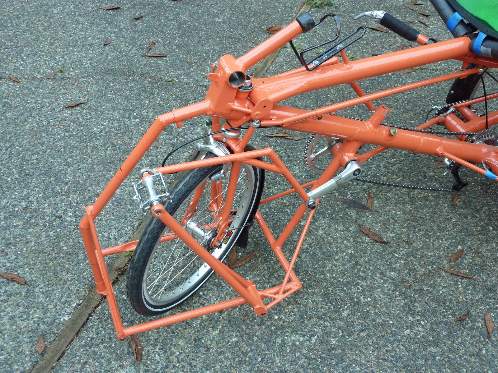 linear pedal bicycle
