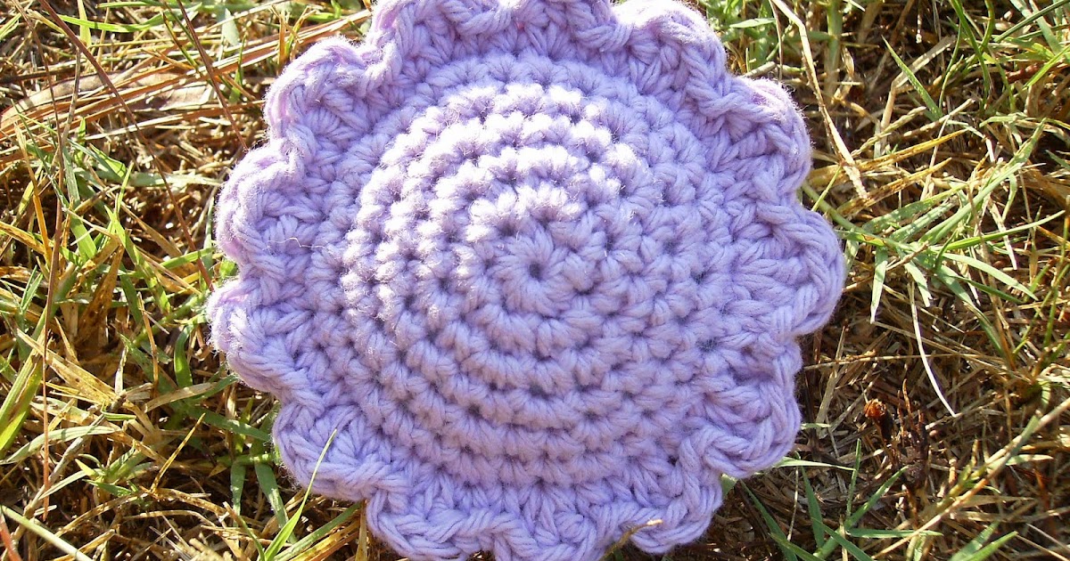 Scrap Yarn Crochet: Crocheted Lavender Sachet for Sale