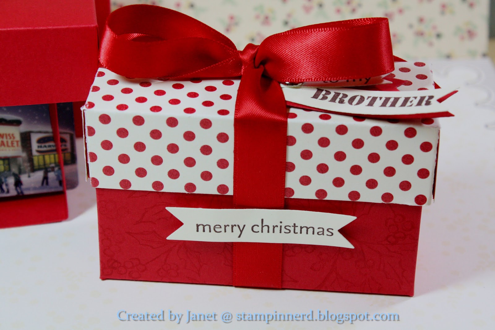 Stampin Nerd Popup Gift Card Box Tutorial