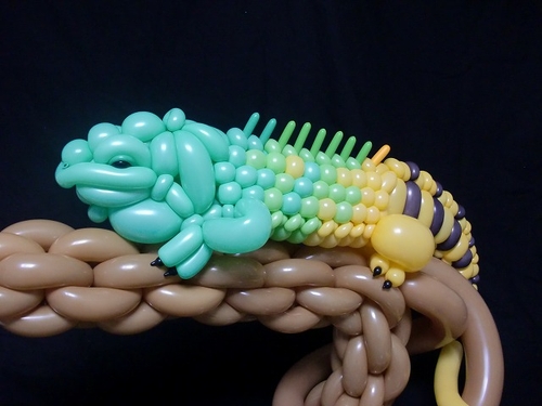 15-Iguana-Masayoshi-Matsumoto-isopresso-3D-Balloon-Sculptures-Animals-Insects-and-Human-www-designstack-co