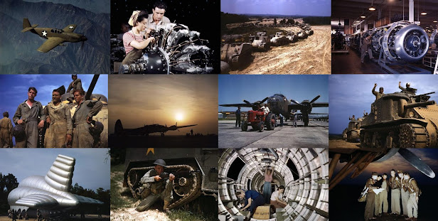 World War II: The American Home Front in Color