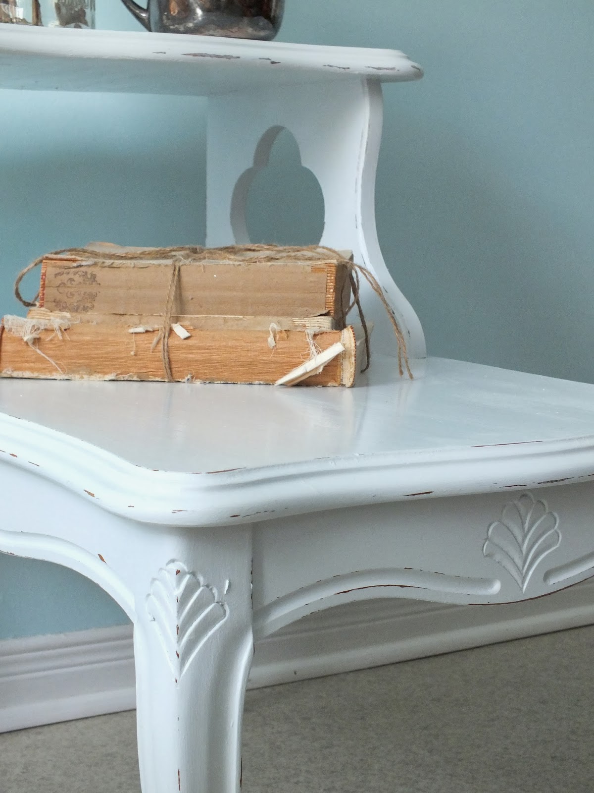 simply chic treasures Vintage Step End Table