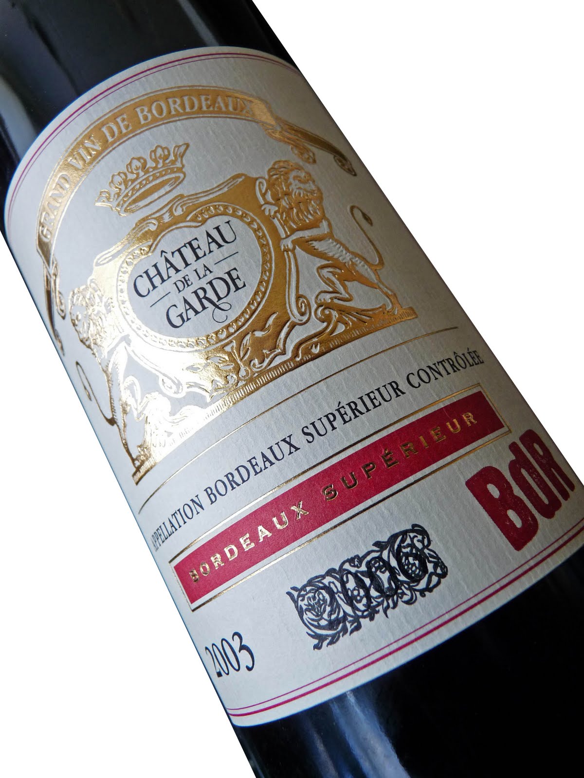 Geproefd! Chateau de la Garde 2003 Bout des Rangs