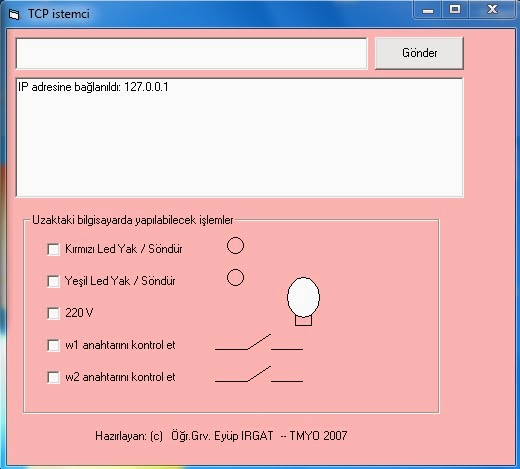PROJELER | Elektronik ve Bilgisayarlı Kontrol