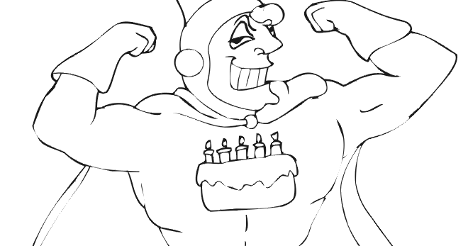 Superhero Coloring Pictures