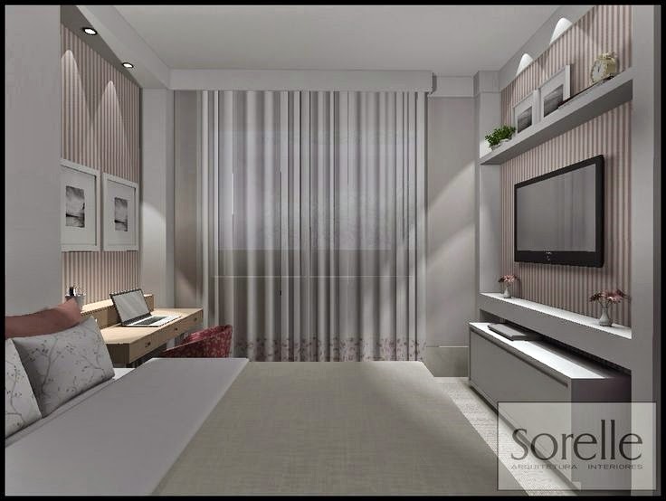 quarto de casal com discreto home office Jeito de Casa Blog de Mesa De Apoio Para Quarto De Casal ~ quarto de casal com discreto home office Jeito de Casa Blog de