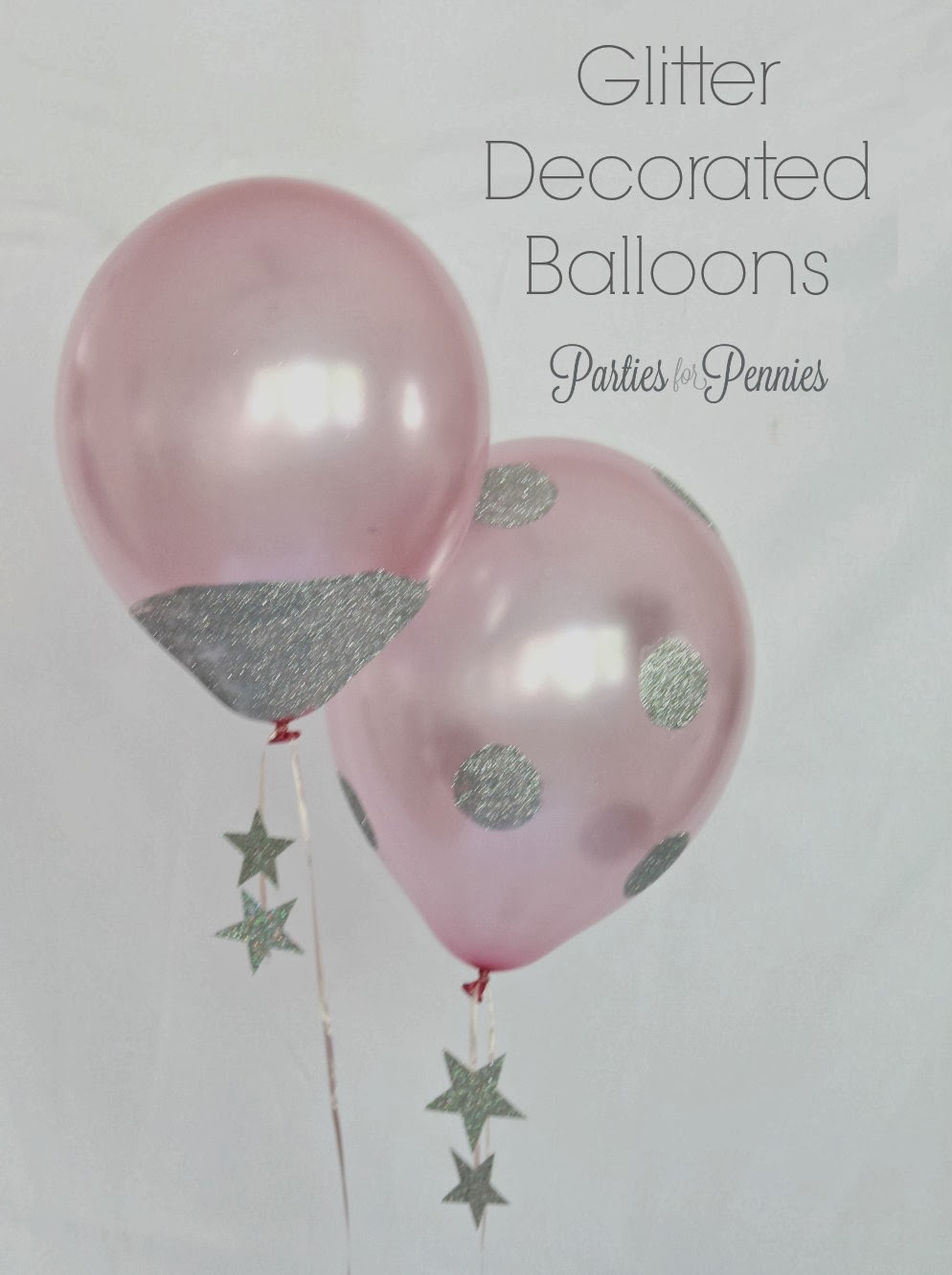 Glitter Bug: Guest Post: Glitter Dipped Balloons