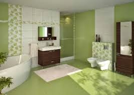 10 Baños decorados con verde - Colores en Casa