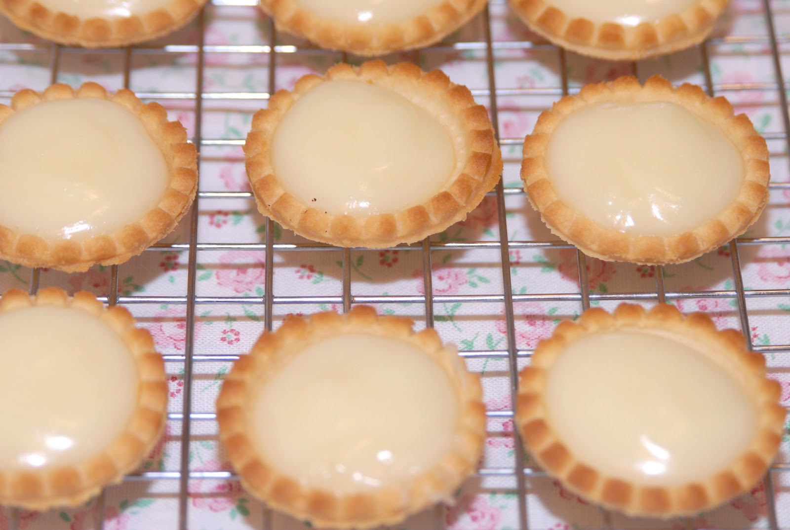 Pink Piccadilly Pastries Vintage Recipe Mini Sugar Cream Pies