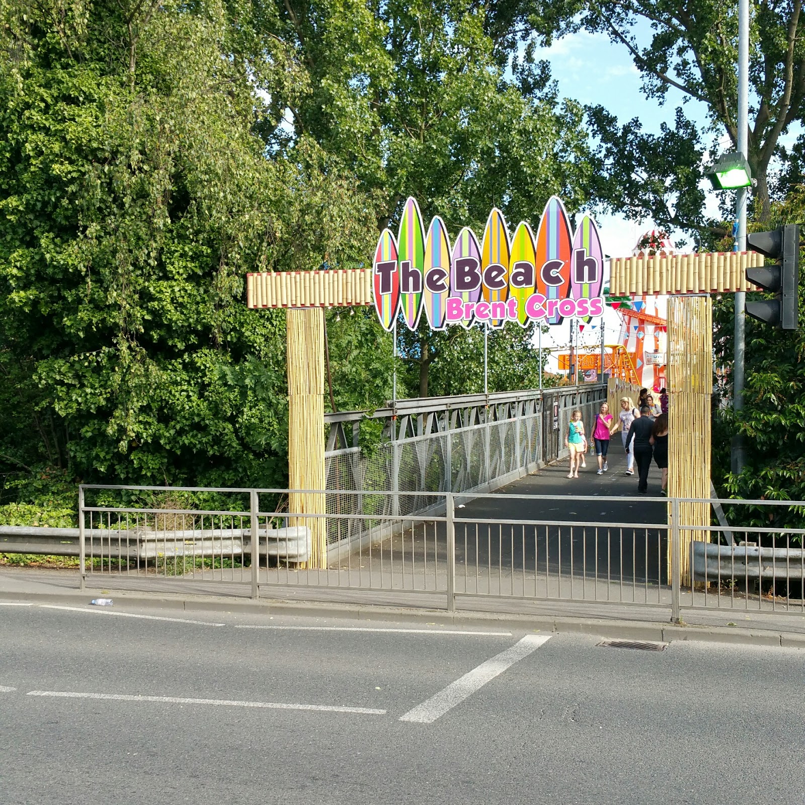 Out & About The Beach at Brent Cross