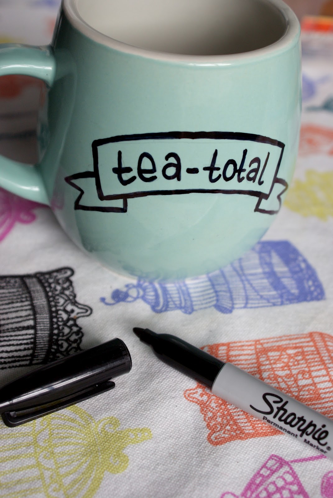 Vivid Please DIY How To Decorate Ceramics With A Sharpie!