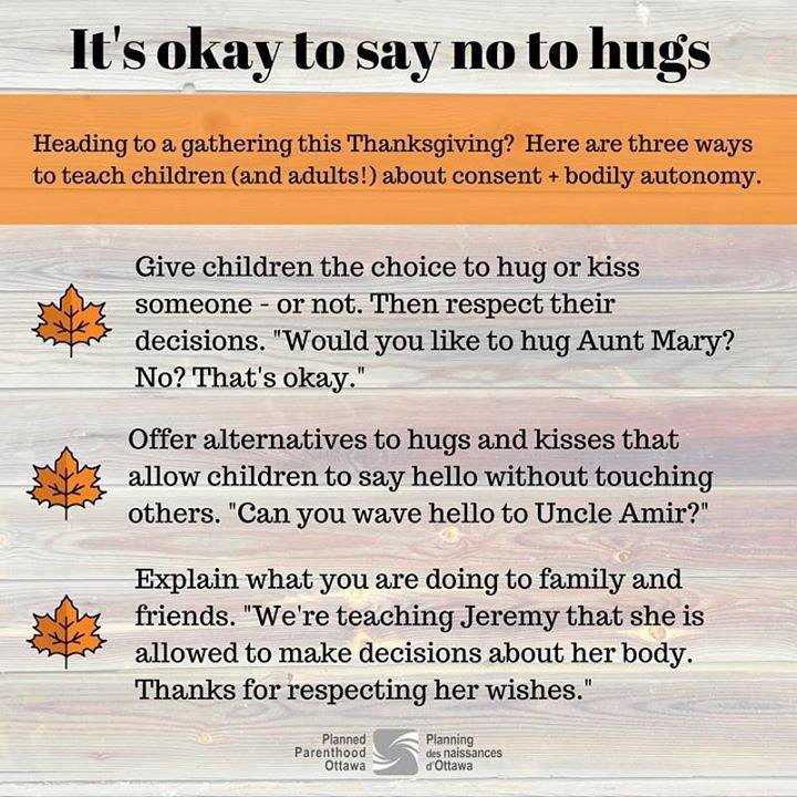 Joseph4GI PLANNED PARENTHOOD OTTAWA Teach Children "Consent" and