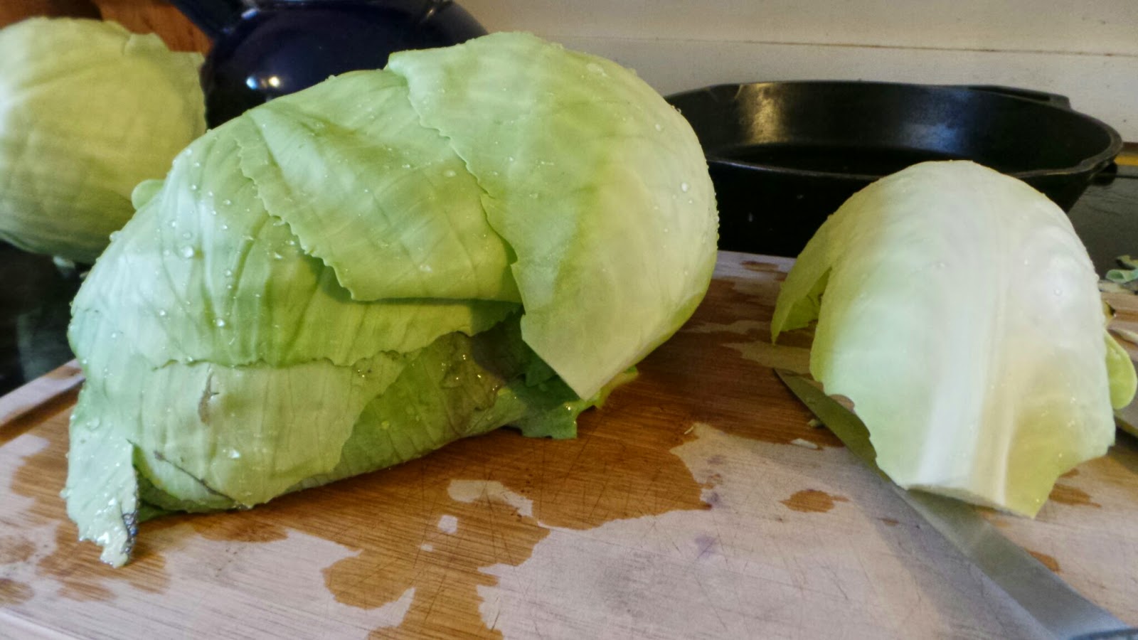 The Suburban Farmhouse Pickled Whole Cabbage Leaves Amazing Stuffed Cabbage On Deck!