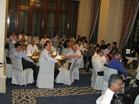 Guests listening attentively to the speaker