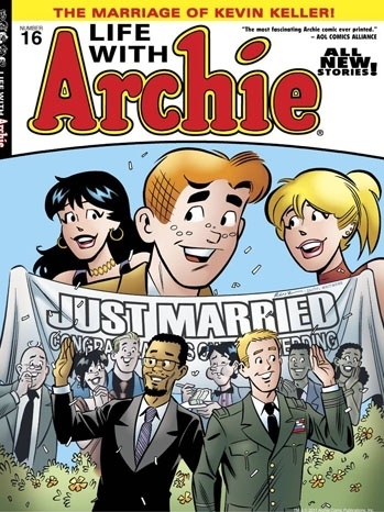  in history a comic book has published a story featuring a Gay Marriage