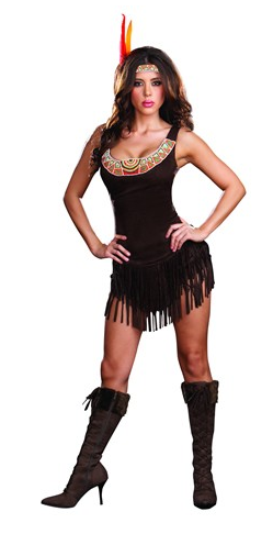 Pocahontas costume, It's my take of the Indian costume base…