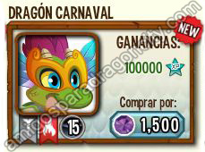 Dragón Carnaval imagen de la formula del dragon carnaval