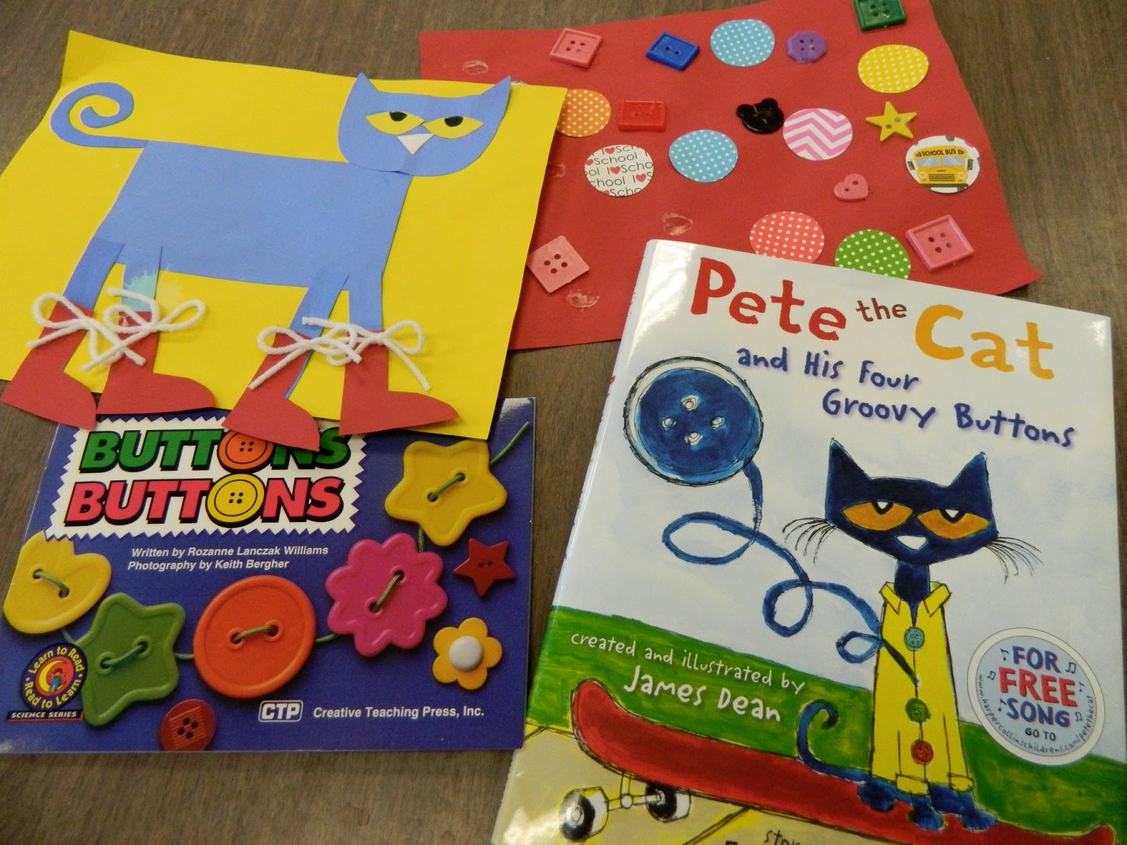 the vintage umbrella back to school with Pete the Cat
