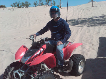 Me on Carol"s trx250ex