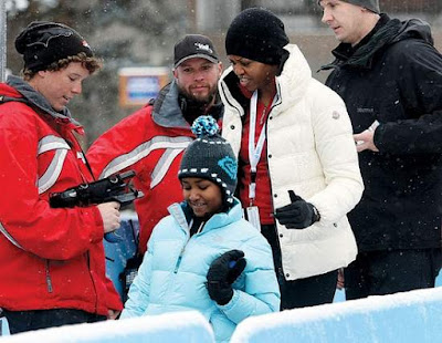 michelle obama vail skiing. Michelle Obama visits Vail