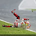 marco simoncelli crash marco simoncelli crash