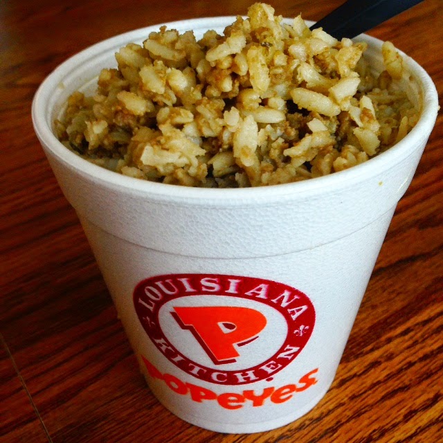 Betty's Food Talk Cajun Rice Popeyes