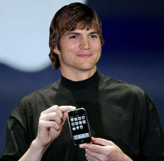 Ashton Kutcher use iPhone Smartphone Ashton Kutcher use iPhone Smartphone