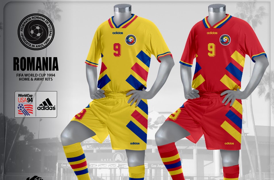 one2elevenkits  classicfootball on X: Romania Home World Cup