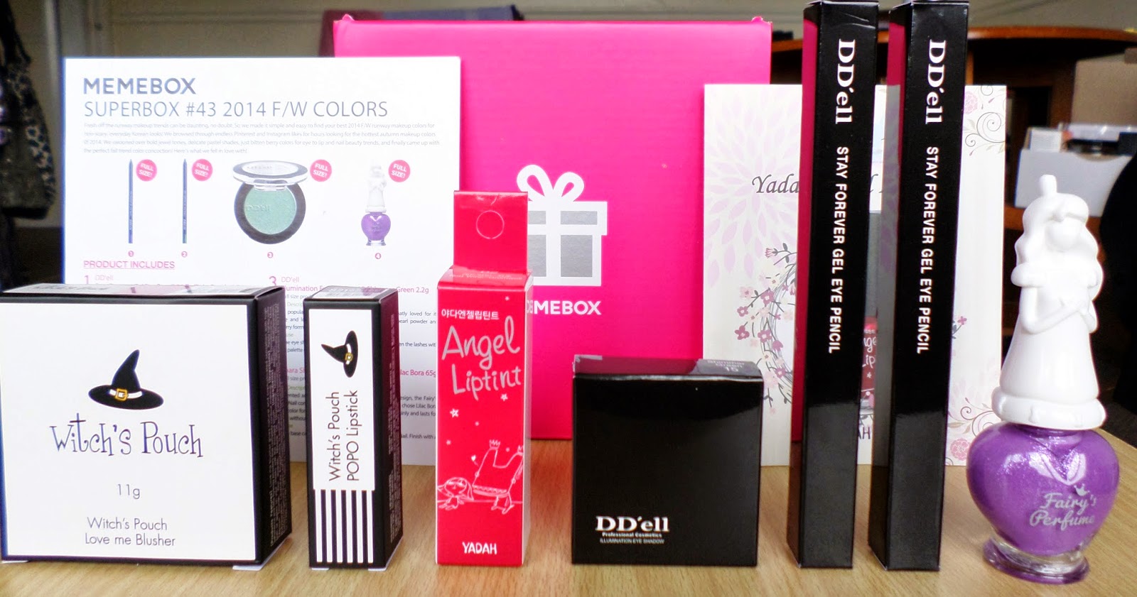 MEME Makeup Superbox #43 2014 FW Colors MEME Makeup Superbox #43 2014 FW Colors
