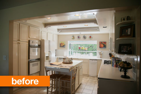 kitchen renovation before