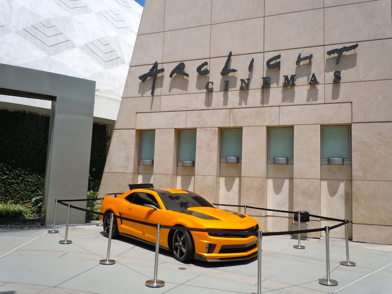 Transformers 3 Bumblebee Camaro ArcLight Hollywood