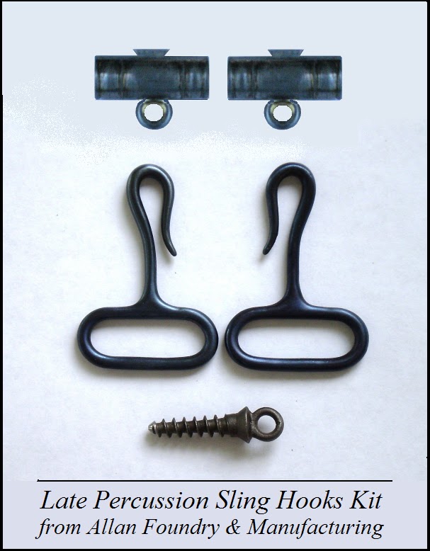 The Underhammer Society Allan Foundry Late Percussion Sling Hooks Kit