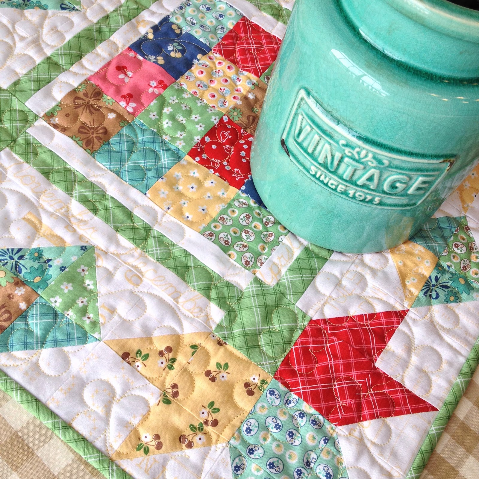 Carried Away Quilting Picking Petals in Calico Days!