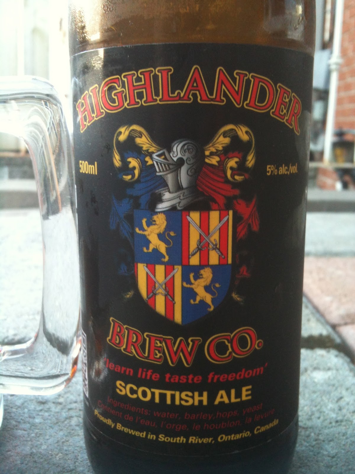 Stout Man in a Bitter World Highlander Scottish Ale