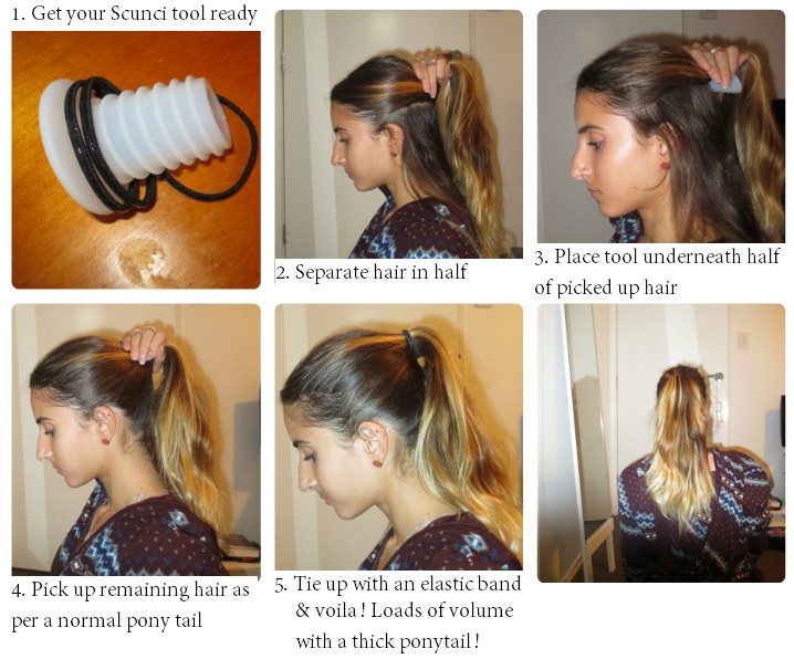 Nail & Polish Scunci Hair Accessories + Hair Tutorials!