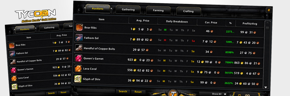 Wow Tycoon Addon Free