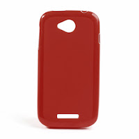 TPU Jelly Case with Matte Back Side for Lenovo A706 - Red TPU Jelly Case with Matte Back Side for Lenovo A706 - Red