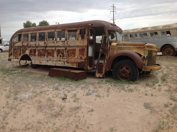 Restoration Project Cars: 1941 International School Bus ...