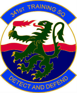 The 341st Training Squadron is based out of Lackland AFB in Texas.