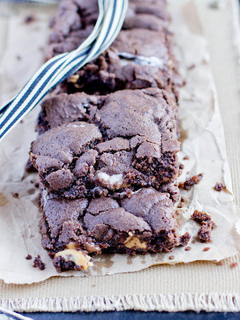 Chocolate Marshmallow Peanut Butter Brownies Chocolate Marshmallow Peanut Butter Brownies