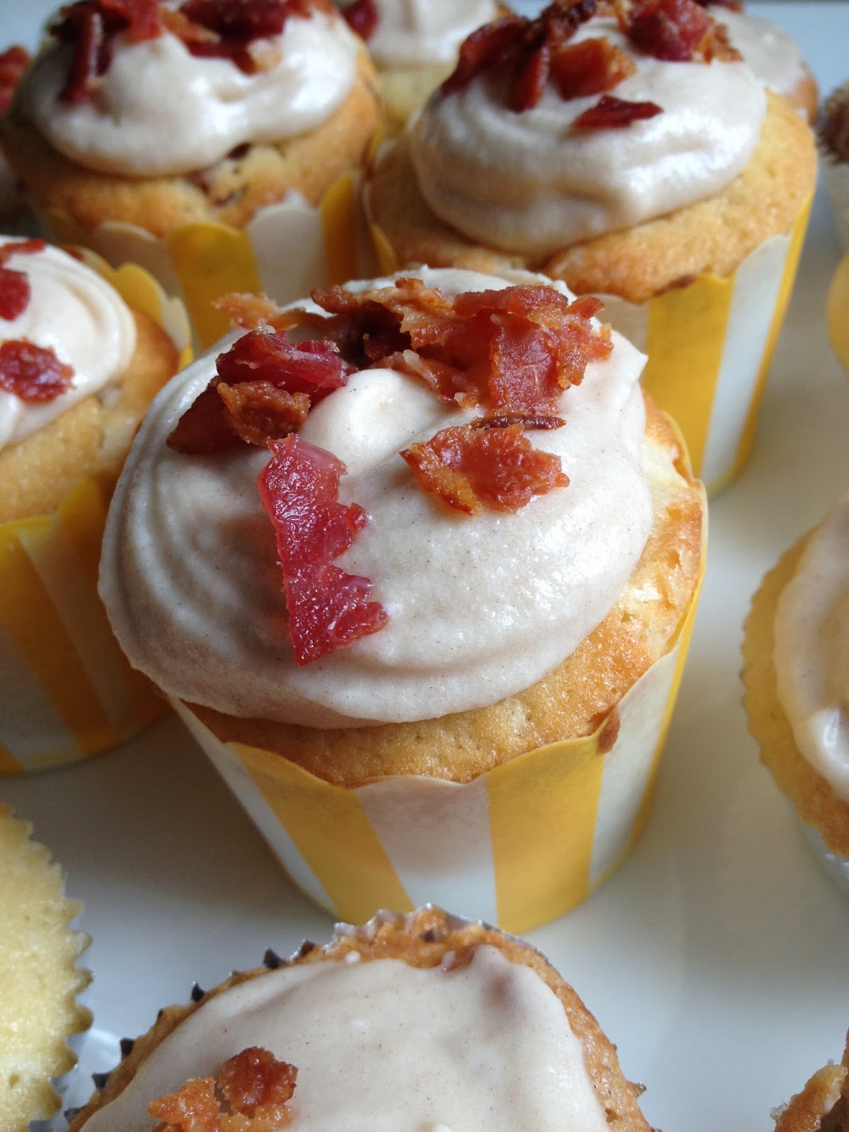 Maple Bacon Cupcakes Stress Baking