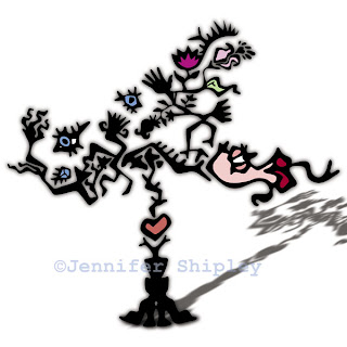 Evolution - Vector Graphic by Jennifer Shipley Jennifer Shipley Artwork