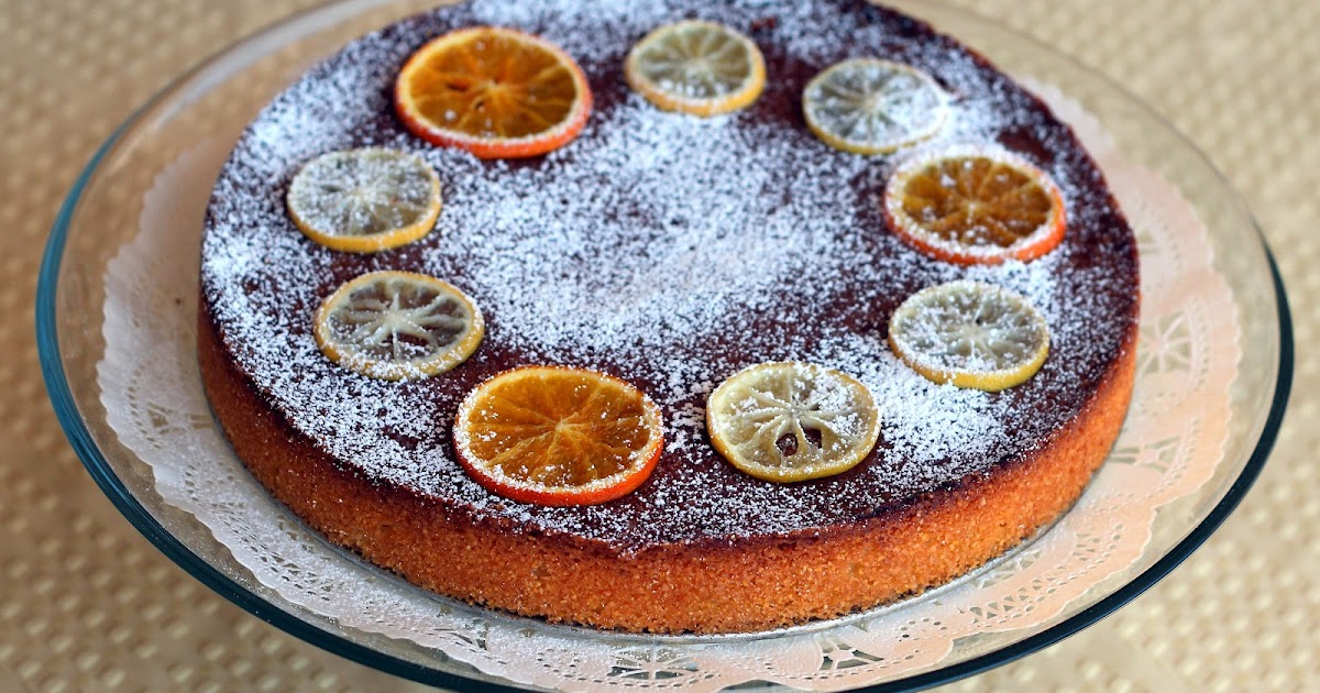 Lexi's Kitchen MEYER LEMON POLENTA CAKE