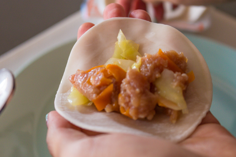 Svelte salivations Chinese Dumplings with Pork and Cabbage Jiaozi 餃子