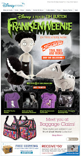 Oct. 5, 2012 Disney Store
email